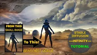Stable Diffusion Infinity Tutorial - Free Ai Outpainting On Infinite Canvas