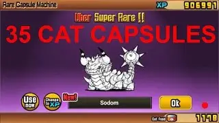 The Battle Cats - UBERFEST RARE CAT CAPSULE OPENING - 35 CAPSULES