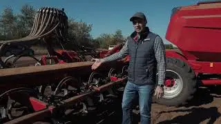 Посевной комплекс HORSCH Sprinter 12.25 SC в Котельниковском районе Волгоградской области.
