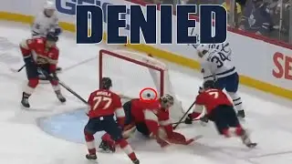 Auston Matthews 70th of the season denied by Anthony Stolarz