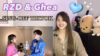 RZD (Reza Darmawangsa) vs. Ghea Indrawari: SING-OFF TIKTOK SONGS PART 13 (Reaction Video)