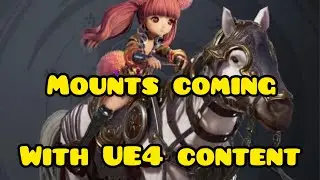 Blade and Soul - Actual Mounts Coming With Unreal Engine 4