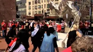 Matt & Melissa's Proposal Flash Mob - Newark, NJ