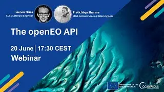 Webinar #3: The open EO API
