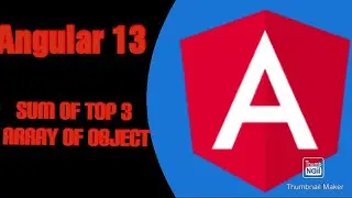 Angular 13 show top 3 highest marks in subjects  from array of object data by using for each sort