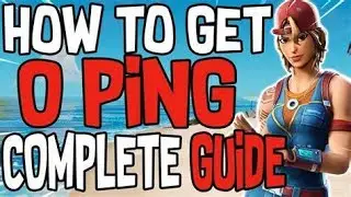 How to get 0 ping and 0 delay in FORTNITE!! VTweakz (fps boost++ CH5!)