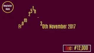 A-sheggs Media & Trainings - Motion Graphics & Video Editing  Training For Beginners