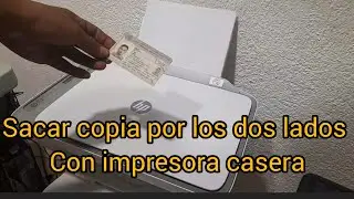sacar copia del INE por los dos lados con impresora de casa