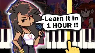 Friday Night Funkin' - Ex Girlfriend - EASY Piano tutorial