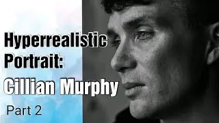 Draw cillian murphy's portrait like a pro