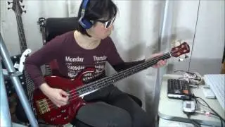 R.I.P. Mick Karn -- Quiet Life / Japan (Bass Cover)