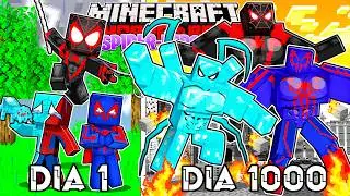 🟥SOBREVIVÍ 1000 DÍAS como SUPERHÉROES en MINECRAFT HARDCORE! - Misaki Gamer