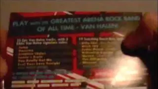 Guitar Hero Van Halen Unboxing