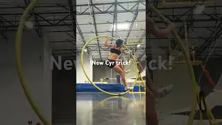 Cyr wheel monkey! #circuslife #progress #training #successmindset