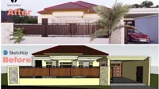 Exporting Exterior Design Sketchup To Twinmtion 2023