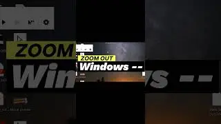 how to zoom out computer screen windows 10  #pc #windowscomputer #easypc #shorts #youtubeshorts