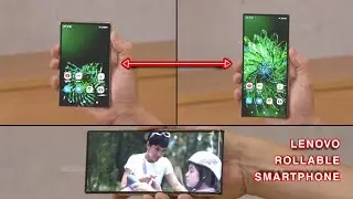 Motorola Rollable Phone 2022 - Live Demo  |  Flexible OLED Screen Concept Smartphone