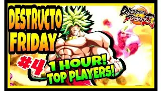 DBFZ DESTRUCTO FRIDAY #4!! feat Go1 Verdane Tachikawa DRAGON BALL FIGHTERZ SEASON 3