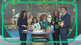 Girl Scouts visit CBS Philadelphia to kick off cookie season!
