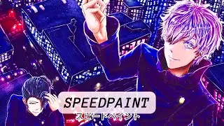 【Illustration Making】 Gojo Satoru Fanart | Catiya