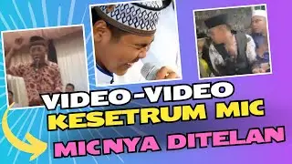 Video2 lucu Kesetrum Mic, Micnya di Telan