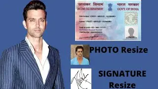 pan card photo and signature size 2021-Online Resize Documents
