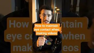 How to use AI to fix eye contact in your videos!