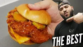 SPICY BUFFALO CHICKEN SANDWICH  RECIPE | BUFFALO CHICKEN SANDWICH