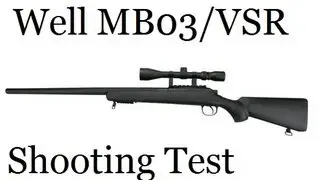 ASG - Well MB03/VSR Test Shooting