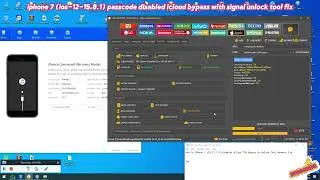 iphone 7 icloud Unlock all Errors Problems done icloud bypass unlock tool