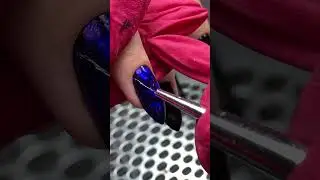 What to do if the foil does not print? Manicure with foil, New Year's manicure