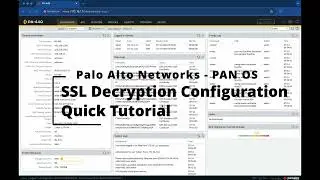 Configure SSL Decryption in Palo Alto Networks - PAN OS