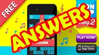 Icon Pop Song 2 Level 4 - All Answers - Walkthrough ( By Alegrium )