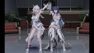 【Honkai Impact 3 MMD／4K／60FPS】Kiana Kaslana & Raiden Mei【Thumbs Up】