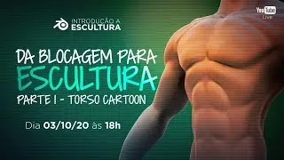Blender 2.9 - da Blocagem para Escultura - Torso