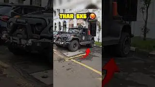 India’s Rarest Thar 6x6 🥵 | #shorts #thar | thar specs