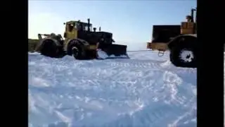 Усинск. Зимник 2013.