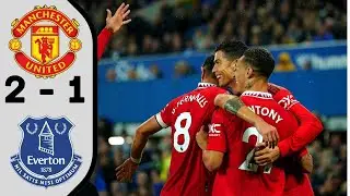 Manchester united VS Everton 2 1 Tadi Malam: Highlights and All Goals from the 2022 match!