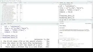 Extracting & matching in R