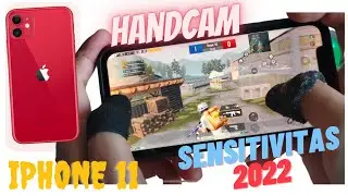 iPhone 11 Tes Handcam PUBG Mobile⁉️ Sensitivitas Tahun 2022