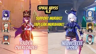 Raiden Overload & Neuvillette Hyper II Chevreuse MURAH!! tapi.... GAK MURAHAN!!! #chevreuse