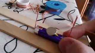 freie energy mit magnet und batterie