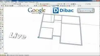 1/4 DIBAC Cad 2D+3D GOOGLE SKETCHUP Plugin
