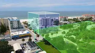 Drone footage with upscale motion tracking - after effect only no additional plugins