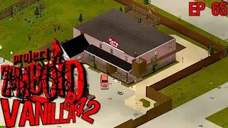 Lets Turn Ruby Gas Into A Base  | Project Zomboid Vanilla (B42)