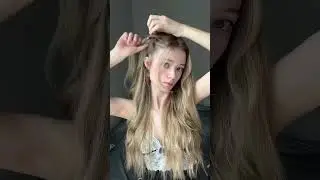 Cute half up hairstyle 