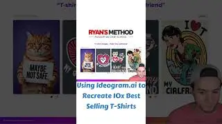 💥Recreating 10 Best-Selling T-Shirts w/ Ideogram AI (IT CAN DO TEXT!) 