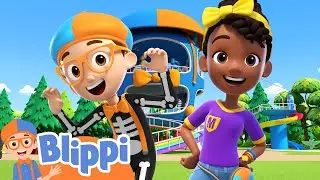 To A Haunted House!  | Blippi and Meekah Podcast | Educational Videos For Kids
