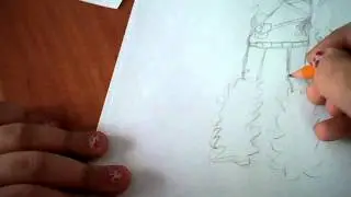 рисуем Эбби из монстер хай