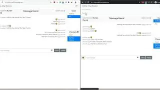 CS50w Project2 Chat Room with Flask